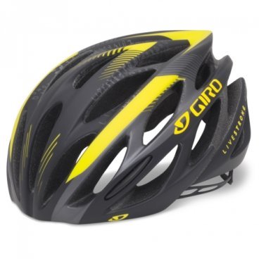 Велошлем Giro SAROS matte yellow/black livestrong, GI2039397