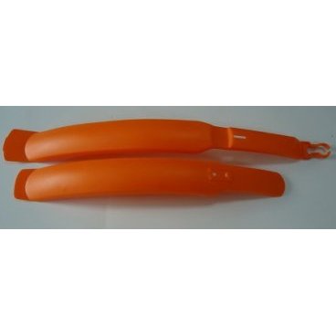 Фото Комплект крыльев Vinca Sport удлиненных, 24"-26", материал пластик, оранжевый, HN 06 orange