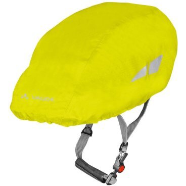 Фото Чехол на каску VAUDE Helmet Raincover 136, неоновый желтый, 4300