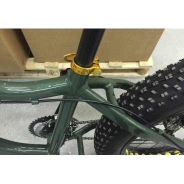 Подростковый велосипед Totem 2016, 24" x 4.0, 21 скорость, зелёный, T15B803