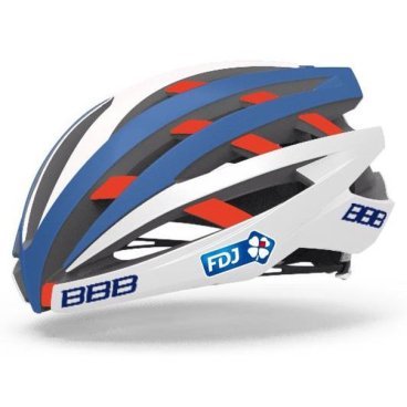 Велошлем BBB Icarus Team FDJ, бело-сине-красный, 2016, BHE-05