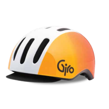 Фото Велошлем Giro REVERB MTB, матовый белый/оранжевый, GI7075540