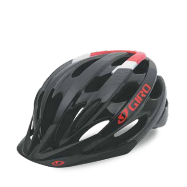 Велошлем Giro BISHOP, глянцевый красный/черный, GI7079126