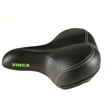 Фото Седло велосипедное Vinca sport VS 813А, комфортное, амортизированное, VS 813А-1-005