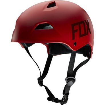 Велошлем Fox Flight Hardshell Helmet, матовый красный, 16144-262