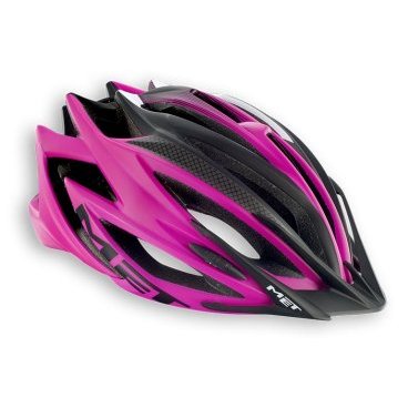 Велошлем MET Veleno, матовый розовый, 3HELM93L0PK