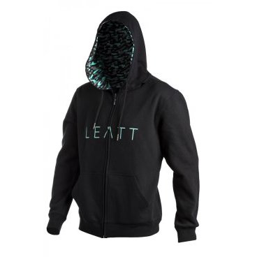 Толстовка Leatt Hoodie Logo, черный 2018