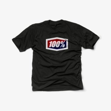 Фото Футболка 100% Official Tee-Shirt, черный, 2018, 32017-001-12