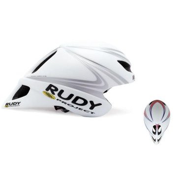Велошлем Rudy Project CHRONO WINGSPAN WHITE/SILVER, HL506961