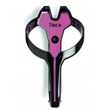 Флягодержатель велосипедный Tacx Foxy черно-розовый, T6304.16