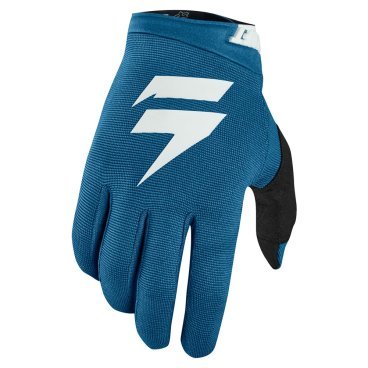 Фото Велоперчатки Shift White Air Glove, синие, 2019, 19325-002-2X