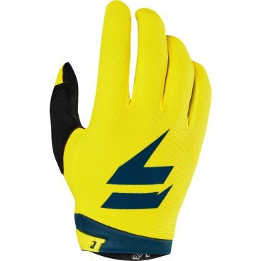 Велоперчатки Shift White Air Glove, желто-синие, 2019, 19325-079-2X