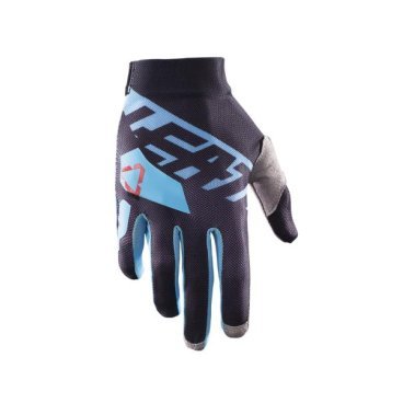 Фото Велоперчатки Leatt GPX 2.5 X-Flow Glove, черно-синие, 2017, 6017310655