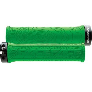 Ручки Race Face Half Nelson Lock On Grips, зеленый, AC990059