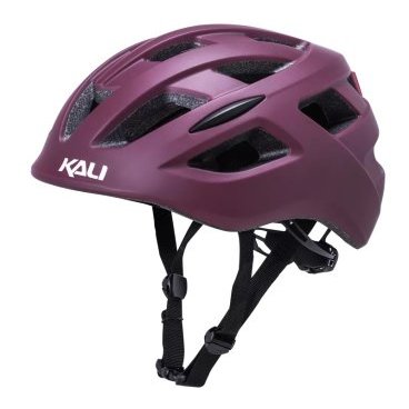 Шлем велосипедный KALI URBAN/CITY/MTB с фонариком CENTRAL Sld, бардовый 2019, 02-519167