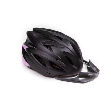 Фото Велошлем TRIX, регулируемый, IN-MOLD, матовый черно-пурпурный, FSK-002 (BL/PURPLE)