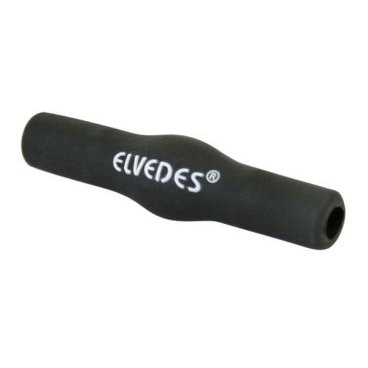 Фото Велосипедная защита ELVEDES, для лакокрасочного покрытия рамы, в виде полой трубки, Ø4-5,5мм, резина, черный, ELV1176