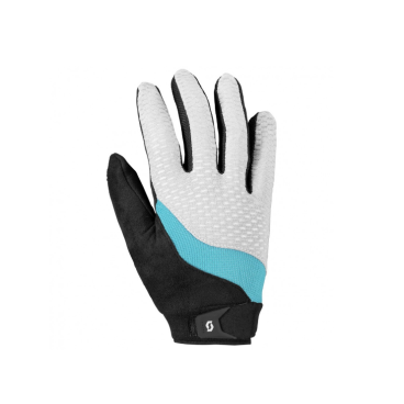 Фото Велоперчатки Scott Essential LF Womens Glove, white/blue atoll, 2016, 241699-4718