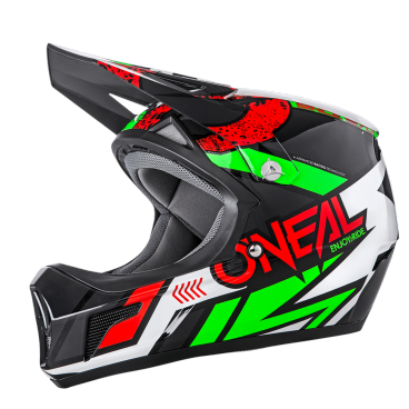 Шлем велосипедный O´Neal Sonus Strike, красно-зеленый, 0481-605
