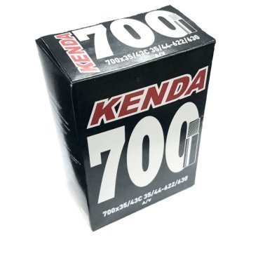 Фото Камера велосипедная KENDA 28", 700x35/43C, a/v, для гибридов, 510348
