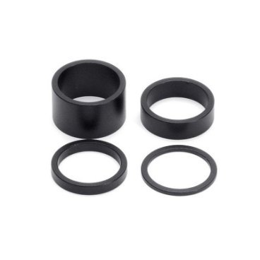Фото Проставочные кольца ALHONGA HJ-AL001 ED, 15 мм, черный, ALH_HJ-AL001_ED_black_15m