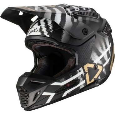 Велошлем Leatt GPX 5.5 Helmet, Zebra, 2020, 1020001044