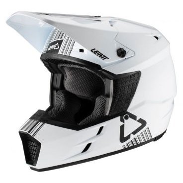Велошлем Leatt GPX 3.5 Helmet, White, 2020, 1020001214