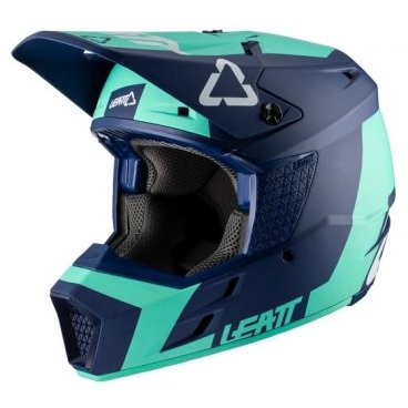 Фото Велошлем Leatt GPX 3.5 Helmet, Aqua, 2020, 1020001222