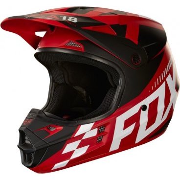 Велошлем Fox V1 Sayak Helmet, Red, 19534-003