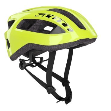 Шлем велосипедный Scott Supra Road (CE), желтый 2020, 275217-4310