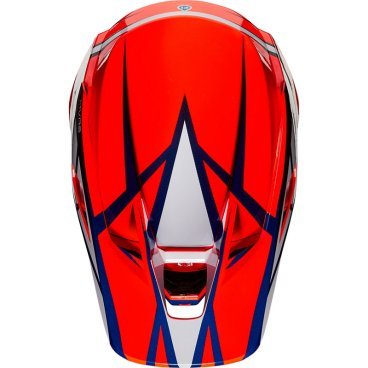 Козырек к шлему Fox V3 Helmet Visor Idol, Orange/Blue, 25094-592-L
