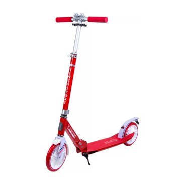 Фото Самокат Vinca Sport, для взрослых, складной, PU колеса 200мм, красный, VSP 14 Agata