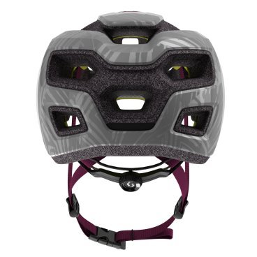 Шлем велосипедный SCOTT Groove Plus (CE), серо-фиолетовый 2020, 275208-6158
