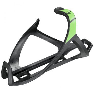 Фото Флягодержатель велосипедный Syncros Tailor cage 2.0, левый, черно-зеленый, 250591-6542