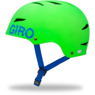 Велошлем Giro FLAK matte bright green, GI2039534