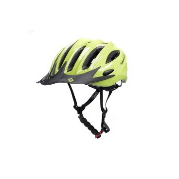Шлем велосипедный Green Cycle Marvel, желтый глянец, HC-26