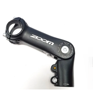 Фото Вынос велосипедный ZOOM TDS-C269-8, алюминий, регулируемый, 31,8 мм, 110 мм, блистер, черный, RSMTDSC26901