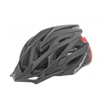 Фото Шлем велосипедный Polisport TWIG, BLACK /RED - MATTE, PLS8739100017