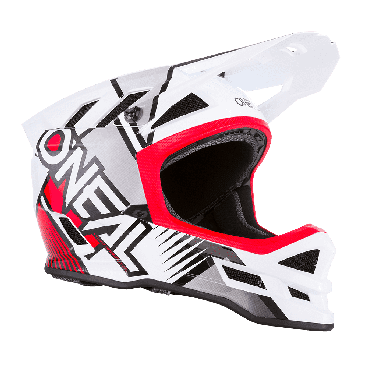 Шлем велосипедный O'Neal BLADE Polyacrylite Helmet DELTA, white/red, 0453-523