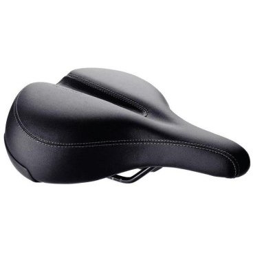 Седло велосипедное BBB saddle SoftShape Relaxed, 205x265mm, черный, BSD-124