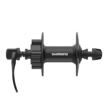 Втулка велосипедная SHIMANO TX506, передняя, 32 отверстий, 6-болтов, чёрный, EHBTX506BAL