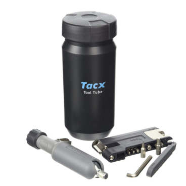 Фляга велосипедная TACX Tool Tube Plus (для инструмента) инструмент входит в набор, T4855
