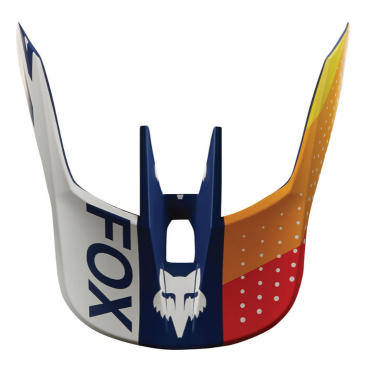 Фото Козырек к шлему Fox V3 Helmet Visor, Draftr Blue, 23105-002-L/XL