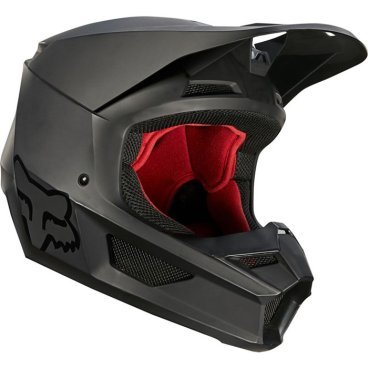 Фото Велошлем Fox V1 Helmet, Matte Black, 2020, 27740-255