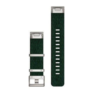 Ремешок для смарт-часов Garmin QuickFit Watch Bands, 22 мм, Jacquard-weave Nylon Band, Pine Green,  010-13008-00
