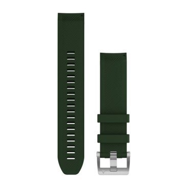 Ремешок для смарт-часов Garmin QuickFit Silicone Band, 22 мм, для MARQ, Pine Green, 010-13008-01