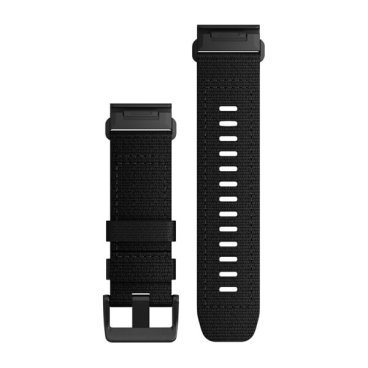 Ремешок сменный для смарт-часов и GPS Garmin QuickFit Watch Bands, Nylon, 26  мм, Tactical Black, 010-13010-00