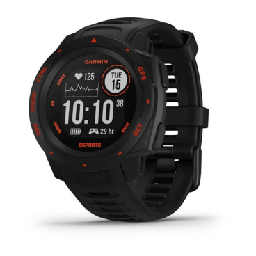 Смарт-часы Garmin Instinct Esports Edition, GPS Watch, WW, Black Lava, 010-02064-72