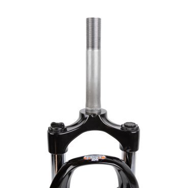 Вилка велосипедная RST Capa Т, 24"х 1", пружинно-эластомерная, V+D, черная, 1-0010