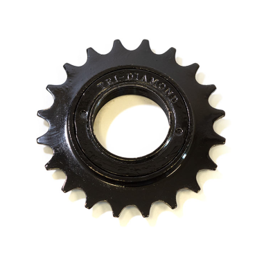 Фото Трещотка велосипедная, 1 скорость, для BMX и Singlespeed велосипедов, 20 зубьев, для цепи 1/2"х1/8", черный, FW-320 T